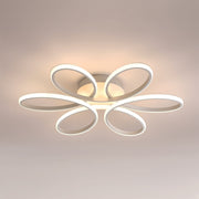 Lustra LED cu telecomanda ELIZA, 63W, lumina Rece/Calda/Neutra, Dimabila, Alb