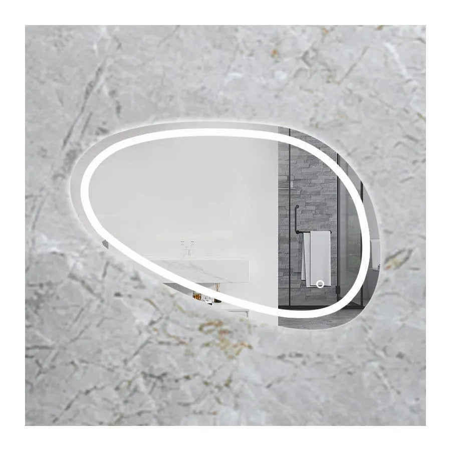Oglinda LED , 80x45cm, Disegno Touch Marcello, Sistem Dezaburire, Dimabila