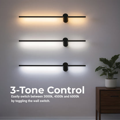 Aplica LED Angelique 24W Alb Negru
