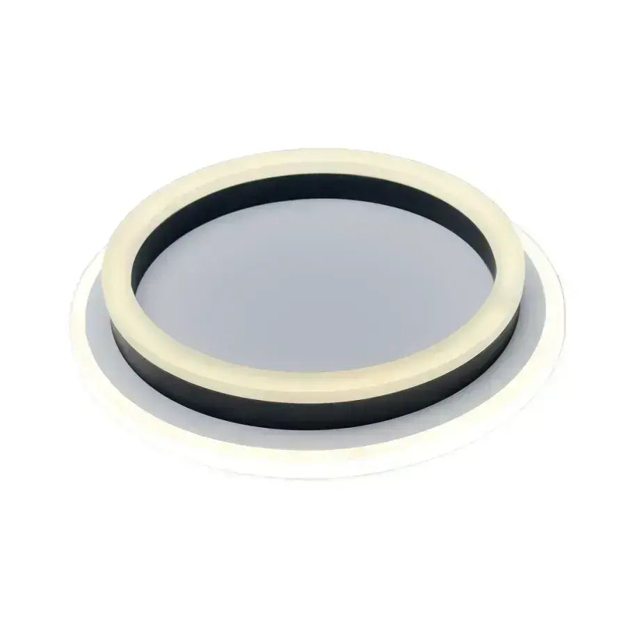 Lustra LED SOLENA ROTONDA 13W, Diametru 25cm, lumina Rece/Calda/Neutra, Alb Negru