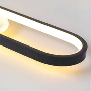 Lustra LED cu Proiector Reglabil FISSO Camilla 49W, lumina 3000/4000/6000k, Negru