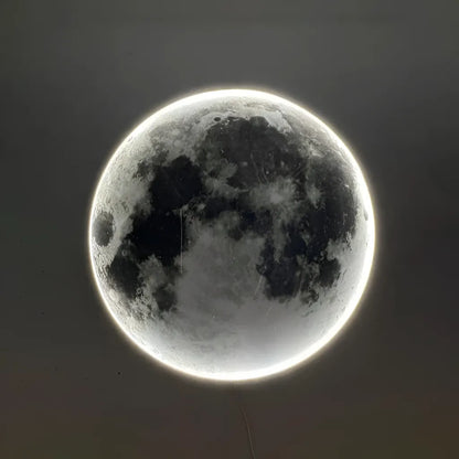 Aplica LED Decorativa Luna 83W Diametru 120CM Lumina Rece/Neutra/Calda 3000K/4000K/6000K
