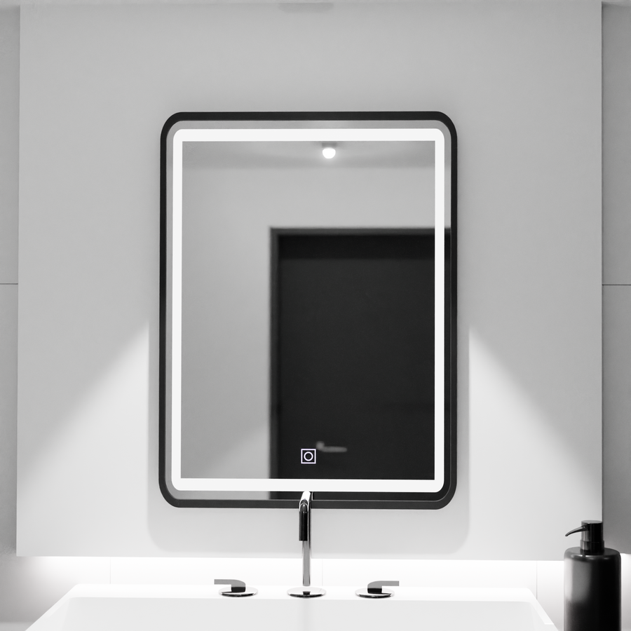 Oglinda LED Rectangulara, 60x80cm, Ombra  Basic Touch