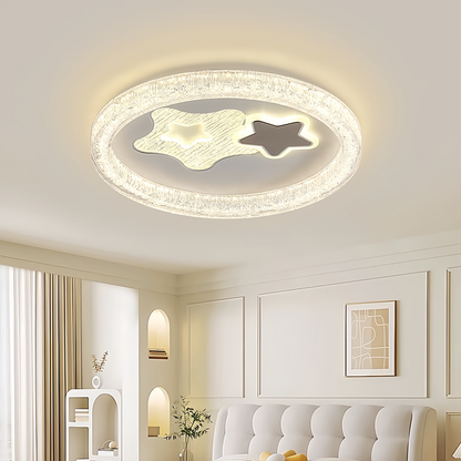 Lustra LED SKYForma Nexen, 61W, lumina Rece/Calda/Neutra, Negru