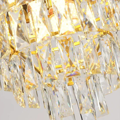 Candelabru Cristal VERSAILLES Magno 8x E14, Diametru 60cm, Auriu Lucios si Alb, Inaltime Reglabila