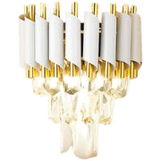 Aplica Candelabru Cristal VERSAILLES Piccolo, 2xE14, Alb