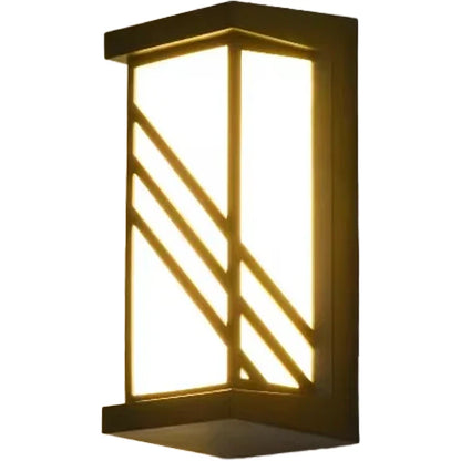 Aplica LED Exterior AX140BK 20W Alb Negru