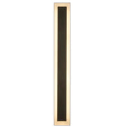 Aplica LED de Exterior Mack, Lungime 30cm, 4W, IP65, Metal, Liniar, Negru