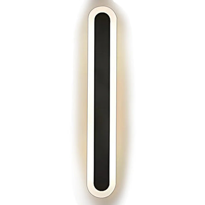 Aplica LED de Exterior SUHA, Lungime 30cm, 4W, IP65, Metal, Liniar, Negru