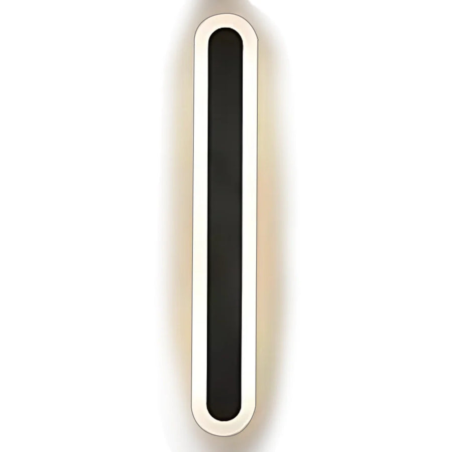 Aplica LED de Exterior SUHA, Lungime 30cm, 4W, IP65, Metal, Liniar, Negru