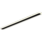 Aplica LED de Exterior SUHA, Lungime 50cm, 6W, IP65, Metal, Liniar, Negru
