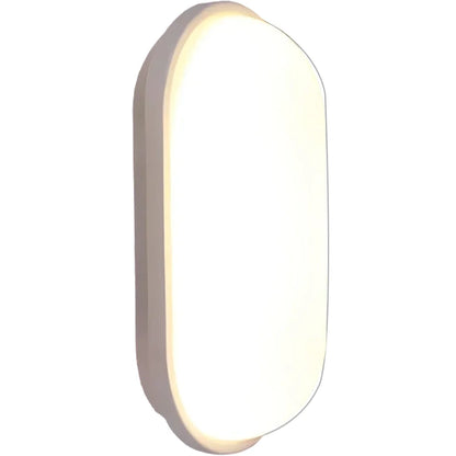 Aplica LED de Exterior, 12W, IP65, Alb, Lumina Calda 3000K, Metal