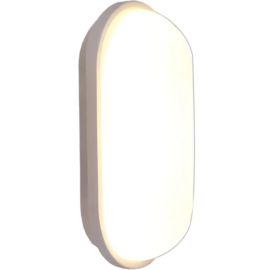 Aplica LED de Exterior, 12W, IP65, Alb, Lumina Calda 3000K, Metal