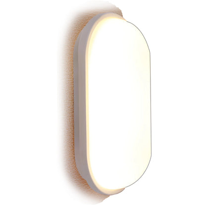 Aplica LED de Exterior AX320/218WH, Lumina Calda 3000K, IP65, Alb, Metal