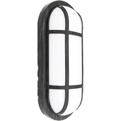 Aplica LED de Exterior AX321/218BK, IP65, Alb si Negru