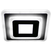 Lustra LED MORNIKA 14W, Diametru 25cm, Patrata, lumina Neutra, Alb