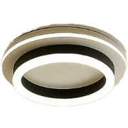 Lustra LED MODERNA 25W, Diametru 20cm, Rotunda, lumina Rece/Calda/Neutra, Negru