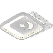 Lustra LED PERU 38W, 2 Patrate, lumina Rece/Calda/Neutra, Alb