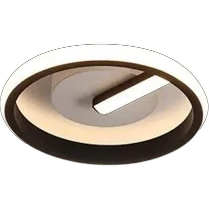 Lustra LED VICTORIA 19W, Rotunda, lumina Rece/Calda/Neutra, Negru, Alb