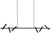 Lustra LED  Harman, 23W, 6 Surse, Lumina Neutra, Negru