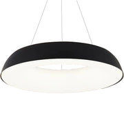 Lustra LED suspendata cu Telecomanda CHIARA, 73W, Lumina Rece/Calda/Neutra, Dimabila, Negru