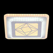 Lustra LED Amber, 30W, Alb, Acril, 4000K