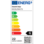 Oglinda LED Rectangulara 90x75cm – EDGE Touch Sistem Dezaburire, Rama Neagra