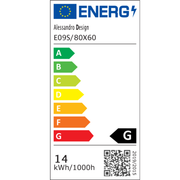 Oglinda LED Rectangulara, 80x60cm, RADIANTE Touch, Sistem Dezaburire, Dimabila