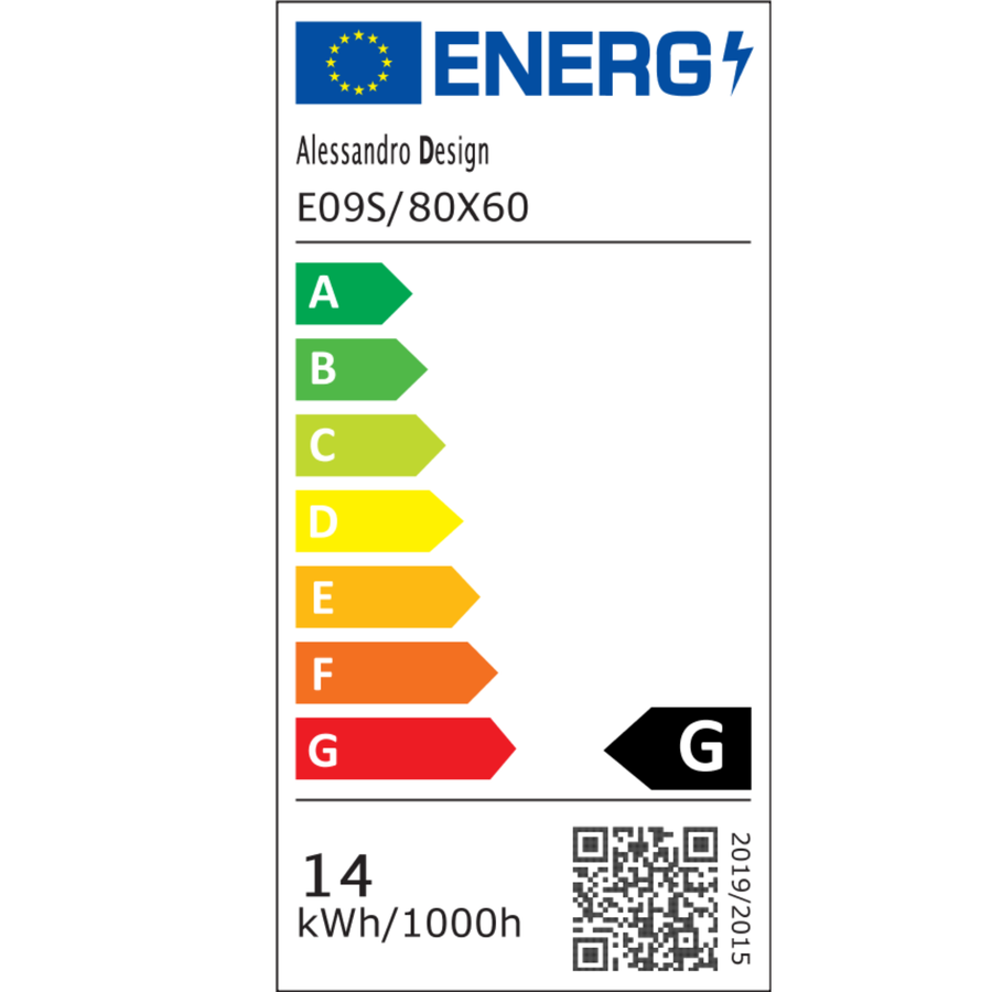 Oglinda LED Rectangulara, 80x60cm, RADIANTE Touch, Sistem Dezaburire, Dimabila