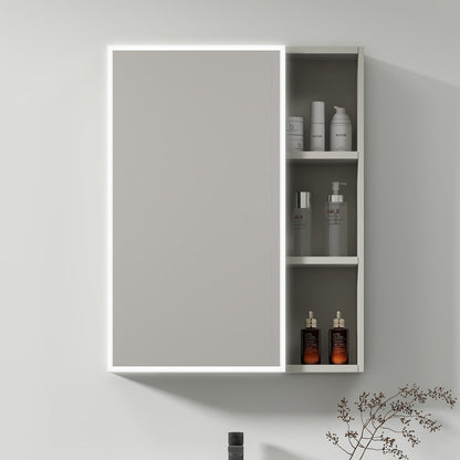 Mobilier Baie, Dulap Cu Oglinda LED T1141G/60 Gri