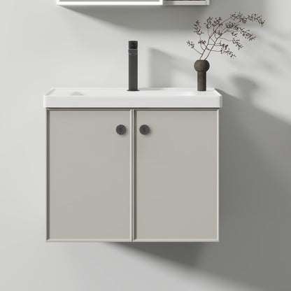 Mobilier Baie, Dulap Cu Oglinda LED T1141G/60 Gri