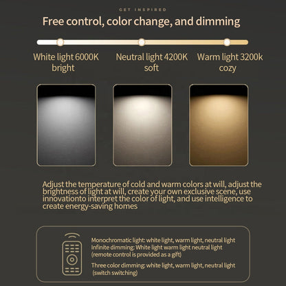 Lustra LED cu telecomanda ELLA 186W, 8 Patrate, lumina Rece/Calda/Neutra, Dimabila, Negru