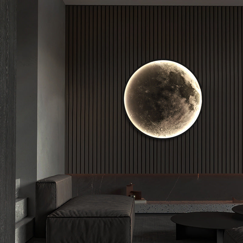 Aplica LED Decorativa Luna 54W Diametru 80CM Lumina Calda Neutra Rece 3000/4000/6000K