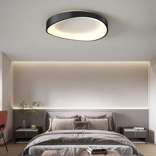 Plafoniera LED cu Telecomanda, PL103/520BK, 29W, Diametru 50cm, Lumina Calda/Rece/Neutra, Negru