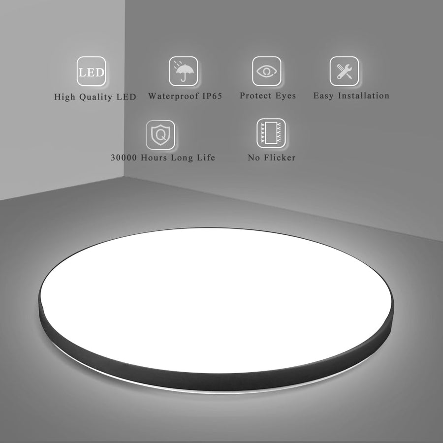 Plafoniera LED SOLIS 47cm 70W Lumina Rece Alb