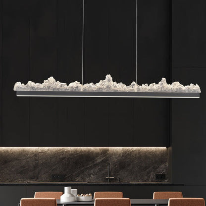 Lustra LED suspendata cu Telecomanda NIVALIS 27W, 120cm, lumina Rece/Calda/Neutra, Dimabila,Inaltime Reglabila, Auriu