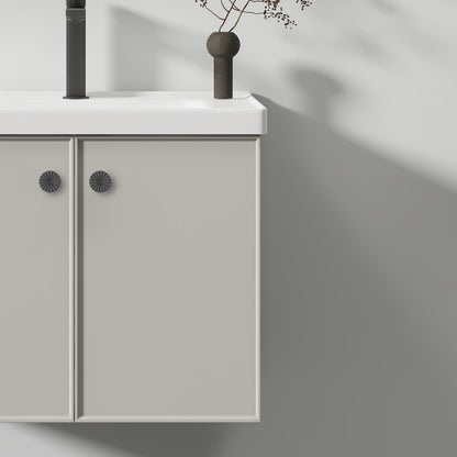 Mobilier Baie, Dulap Cu Oglinda LED T1141G/60 Gri