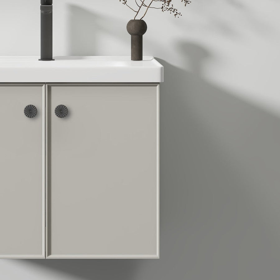 Mobilier Baie, Dulap Cu Oglinda LED T1141G/60 Gri