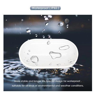 Aplica LED de Exterior, IP65, Alb, Lumina Calda 3000K, Alb
