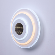 Lustra LED NEXA ROTUND 3D 39W,  lumina Rece/Calda/Neutra, Alb