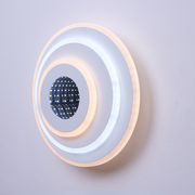 Lustra LED NEXA ROTUND 3D 39W,  lumina Rece/Calda/Neutra, Alb
