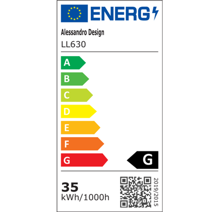 Lustra LED HEATH STEA, 35W, Diametru 20cm, lumina Neutra, Alb