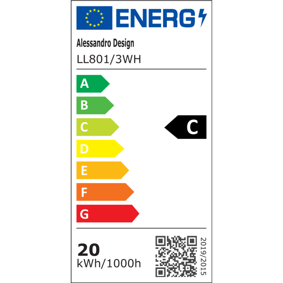 Lustra LED ERIKA 20W, 3 Patrate, Lumina Neutra 4000k, Alb, Metal si Acril