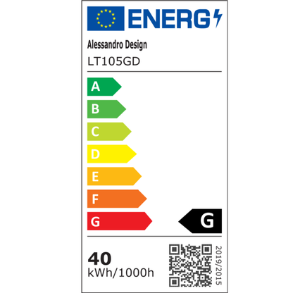 Lustra LED suspendata cu telecomanda CASSANDRA 40W, Liniara, lumina Rece/Calda/Neutra, Dimabila, Auriu, Inaltime Reglabila