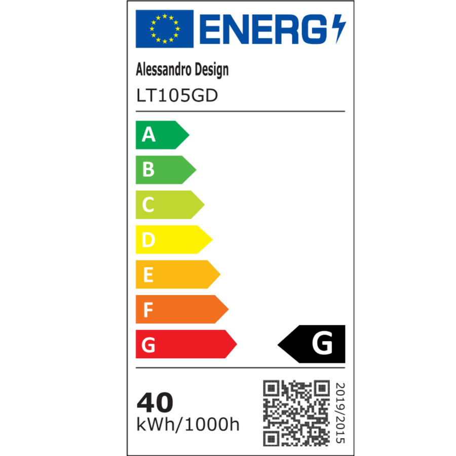Lustra LED suspendata cu telecomanda CASSANDRA 40W, Liniara, lumina Rece/Calda/Neutra, Dimabila, Auriu, Inaltime Reglabila