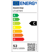 Lustra LED cu Telecomanda LT187WH, Cristal si Metal, 52W, Dimabila, Inaltime Reglabila, lumina Rece/Calda/Neutra, Iluminat Luxos