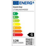 Lustra LED suspendata cu telecomanda NIVALIS, 126W, lumina Rece/Calda/Neutra, Dimabila,Inaltime Reglabila, Auriu