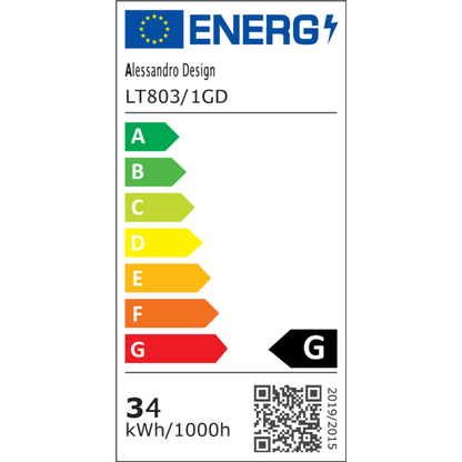 Lustra LED Suspendata, ANINA, 34W, 1 Cerc, Diametru 50cm, Lumina Rece/Calda/Neutra 3000K/4000K/6000K, Dimabila, Auriu Lucios Alb, Inaltime Reglabila, Metal si Acril