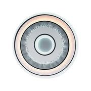 Lustra LED cu cristal MITA 28W, Diametru 20cm, Rotunda, lumina Rece/Calda/Neutra, Alb