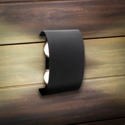 Fantas Aplica LED de Exterior si Interior, 4 Surse x 1W, IP65, Metalic, Negru, 3000K
